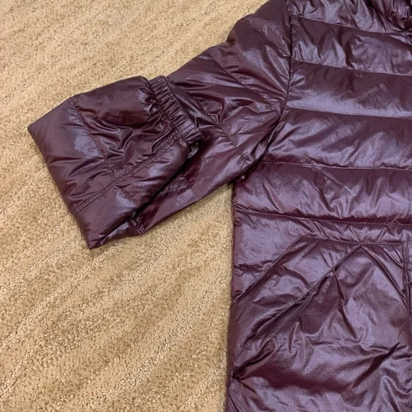 J Crew Jacket Mens Medium Dark Purple Puffer Insulated Coat Outerwear - Picture 6 of 16